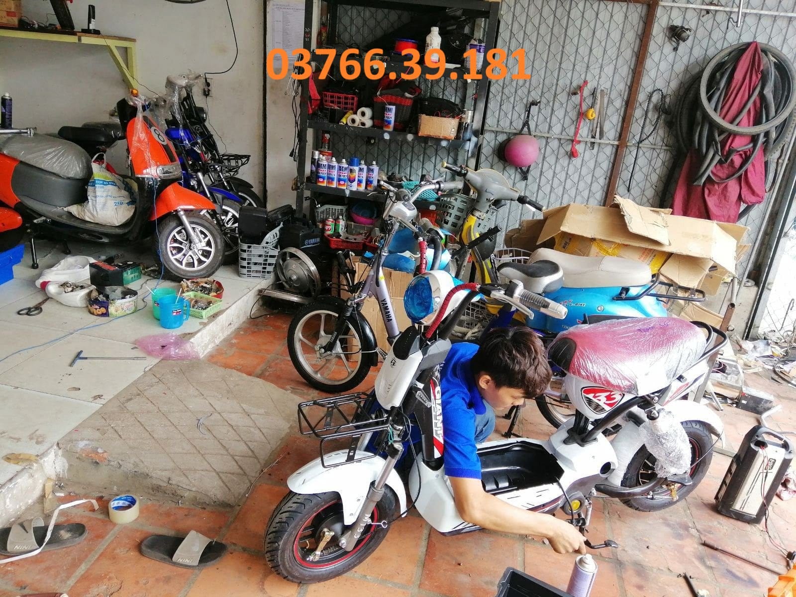 sửa xe đạp điện quận cầu giấy
