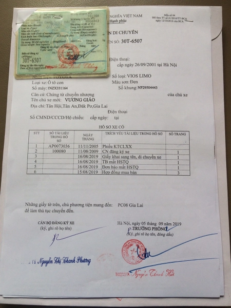 Sai Lầm Thường Gặp Khi Rút Hồ Sơ Gốc Xe Máy