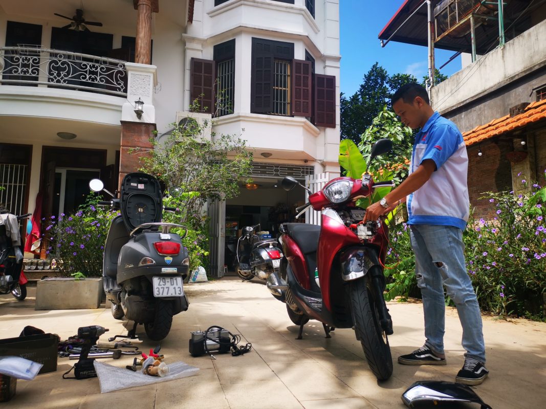 sửa xe máy hoàng xa