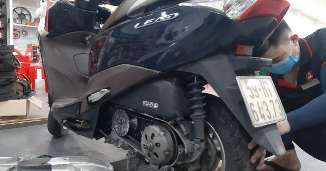 các lỗi gặp trên honda lead