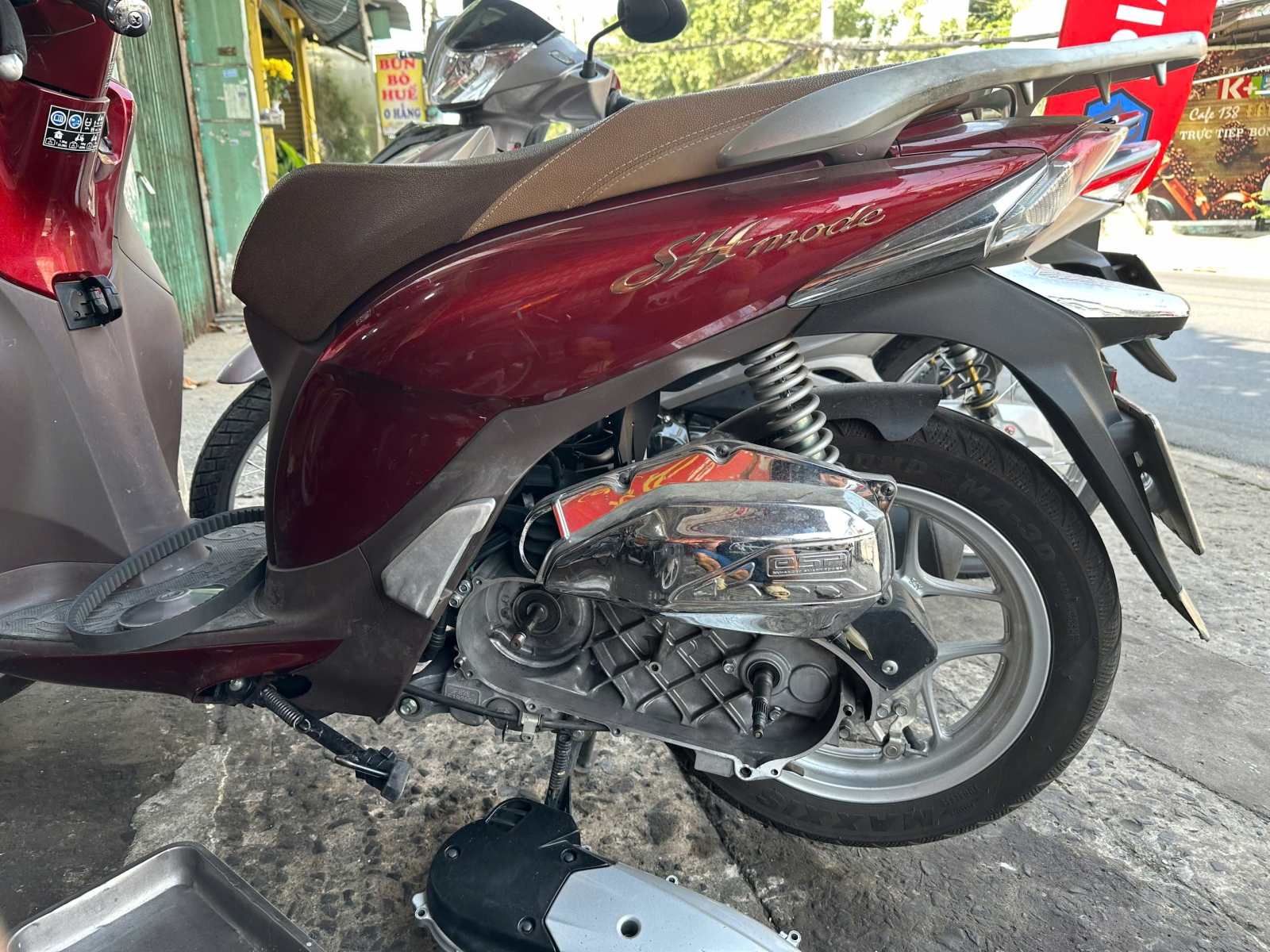 xe sh bị hú láp