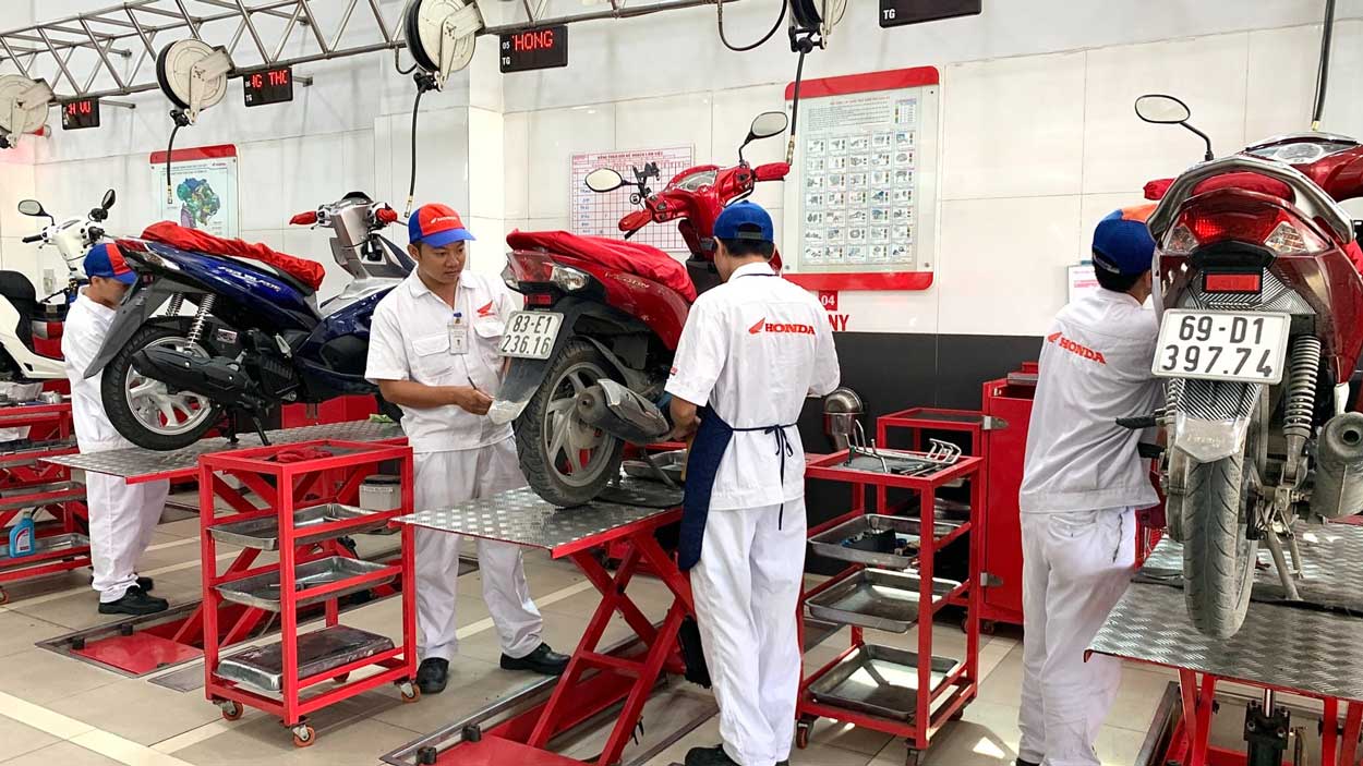 sửa xe máy honda hà nội