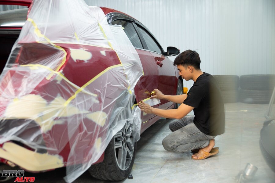 Kinh Nghiệm Sơn Xe Ô Tô