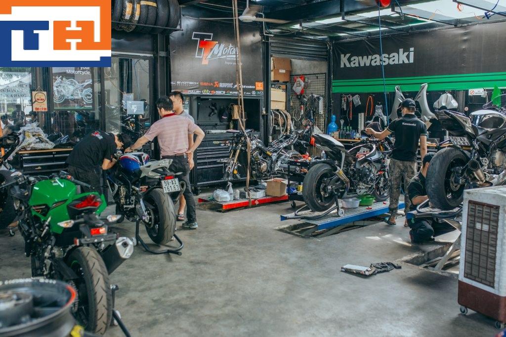 sửa xe Kawasaki