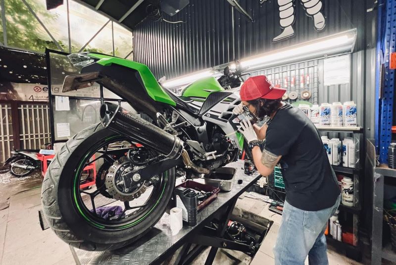 sửa xe Kawasaki