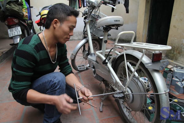 thợ sửa xe đạp điện quận lê chân chuyên nghiệp