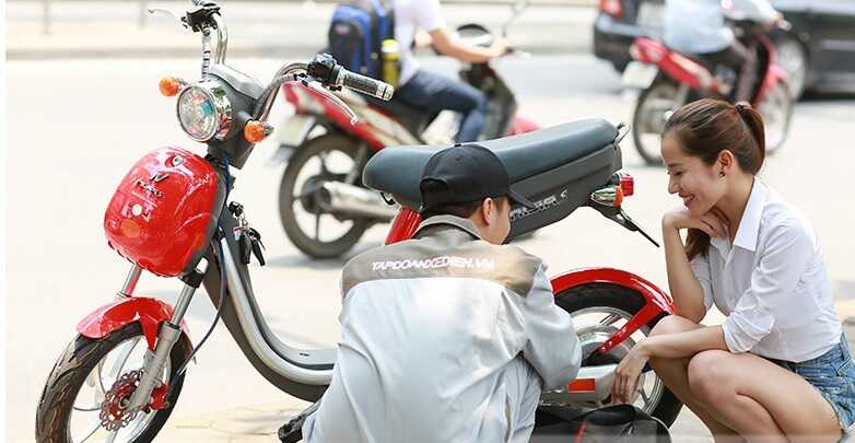 sửa xe đạp điện huyện đất đỏ chuyên nghiệp