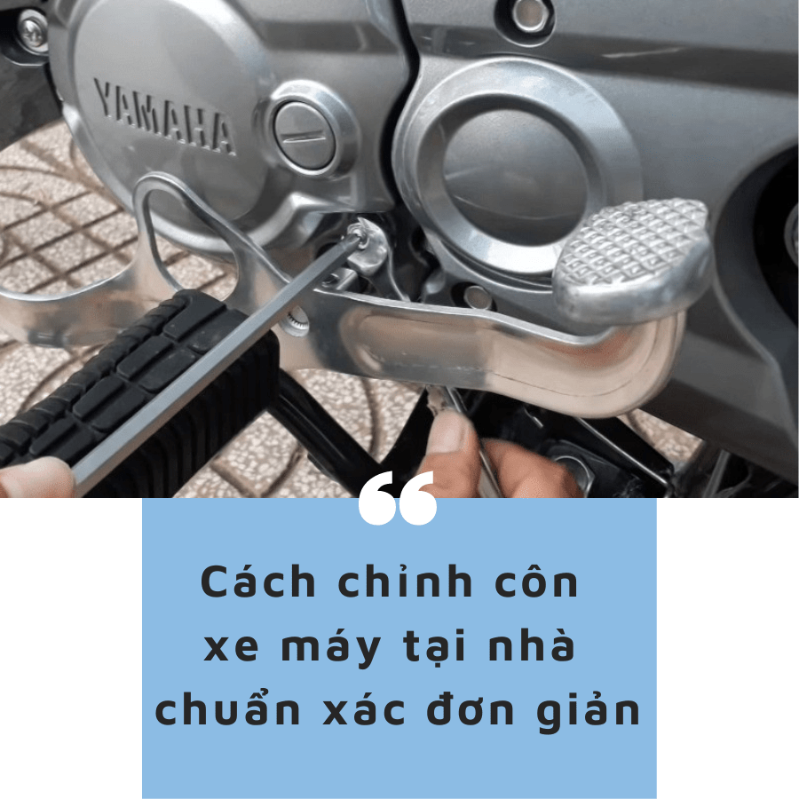 cách chỉnh côn xe máy