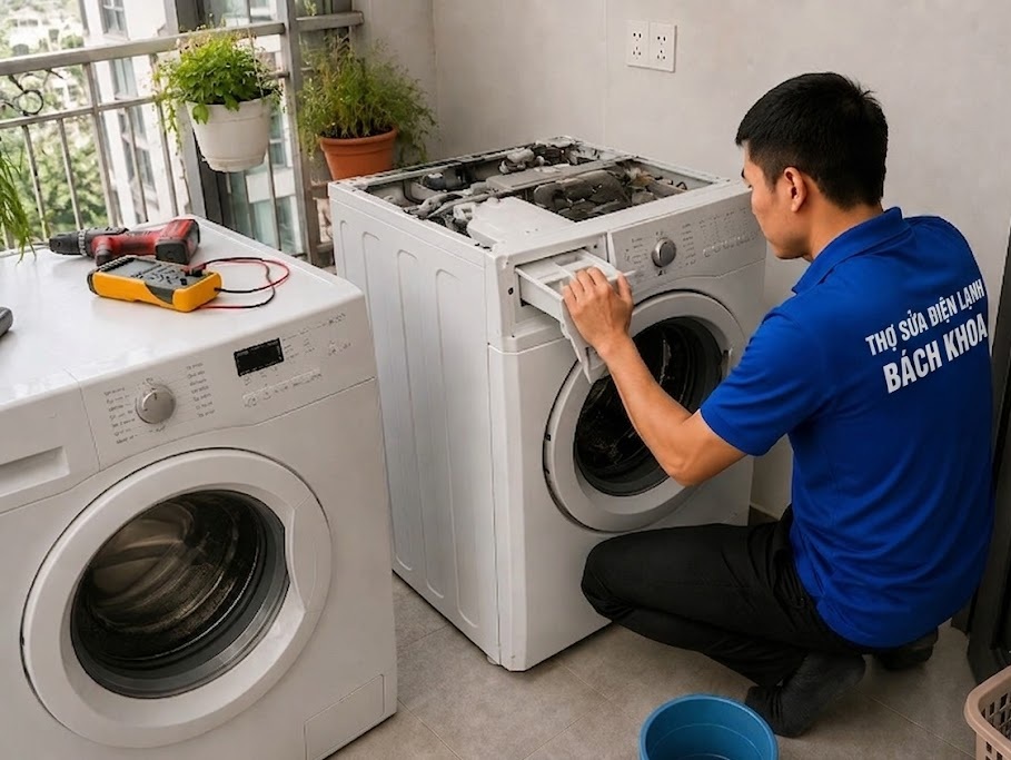 sửa máy giặt hà nội tại nhà